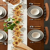 Eukaliptus lišće poljoprivredna biljka Jesenski ukras stolne staze uređenje doma dekoracija stola za blagovanje dekor stola