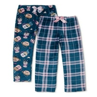 Ugodna pidžama hlača, pakiranje, veličine 4- & plus