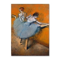 Zaštitni znak likovne umjetnosti 'Plesači u baru' platno umjetnost od Degas