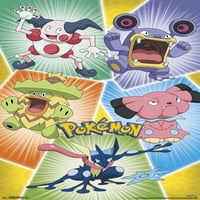 Zidni plakat animacijske grupe Pokemon, 22.375 34