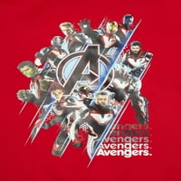Marvel The Avengers Boys Full Team Graphic Hoodie, veličine 6-16