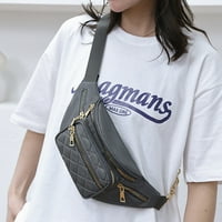 Najlonska torba na prsima s više džepova s patentnim zatvaračem ženska torba za struk s podesivim naramenicama
