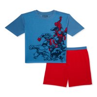 Marvel Boys Avengers Grafički set pidžama, 2-komad, veličine 4-12