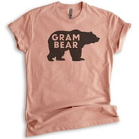 Majica s bakinim medvjedom, Ženska košulja u A-listeru, Bakina Majica, bakina košulja, bakina košulja, Heather sunset, Srednja
