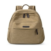 ; Ruksak za knjige velikog kapaciteta školska torba ruksak za prijenosno računalo kaki ruksak za putno računalo