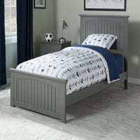 Tradicionalni Nantucket krevet s odgovarajućim podnožjem, različitih veličina, različitih boja