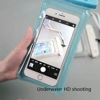 [2 pakiranja] ronilačka suha torba za mobilni telefon univerzalni univerzalni Vodootporni držač za telefon s remenom za remen i remen