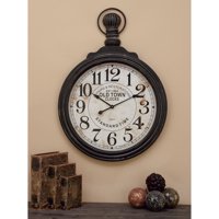 Vintage drveni smeđi Džepni sat U Stilu zidnog sata, 28 29