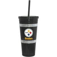 Pittsburgh Steelers Double Bling Tumbler