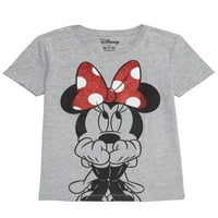 Sjajna majica s uzorkom disne Minnie Mouse