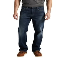 Silver Jeans Co. Muški Craig Classic FIT FIT BOOTCUT Traperice, veličine struka 30-42