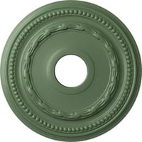 9 8 5 81 Federalni stropni medaljon ručno oslikan u atenskoj zelenoj boji