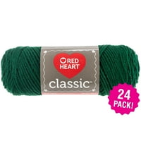 Red Heart Classic pređa - šumska zelena, višestruka od 24