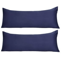 Jedinstvene ponude svilenkasti satenski jastuk za tijelo pokriva mornaricu 20 60