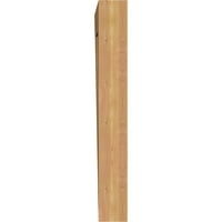 Ekena Millwork 1 2 W 36 D 42 H Westlake Tradicionalni glatki nosač, zapadni crveni cedar