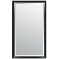 Crna i srebrna lopatica uokvirena ležena Zidna zrcala 16 x20 by Galery Solutions