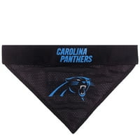 Kućni ljubimci Prvi NFL Carolina Panthers Dog Bandana - licencirana, reverzibilna kućna bandana - bočna bandana