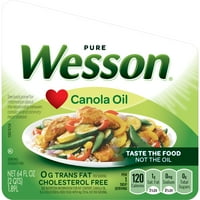 Wesson čisto kanola ulje, 0g trans masti, bez kolesterola, fl oz
