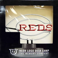 Memorijska tvrtka MLB neonska svjetiljka crvena