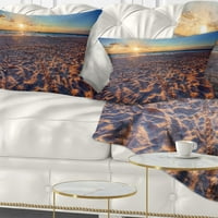 Dizajnerska pješčana plaža na zalasku sunca-jastuk na morskoj obali-12.20
