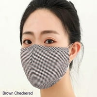 Pamučna maska za lice za višekratnu upotrebu s džepom filtra