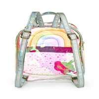 Rainbow Stripe Jelly Mini ruksak