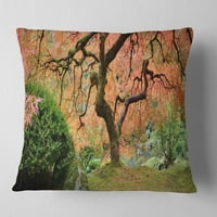 Dizajn Stari japansko javorovo stablo - Jastuk za bacanje krajolika - 16x16
