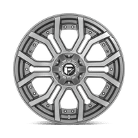Fuel D Rage Platinum 5X127 5X139. - 18; 87,1 ccm mat tonirani prozirni metalni kotač