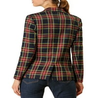Jedinstvene ponude za žensku kariranu košulju s dvostrukim dvostrukim jaknama