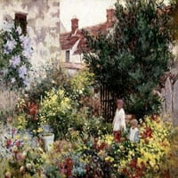 Ispis plakata u vrtu Camille Pissarro