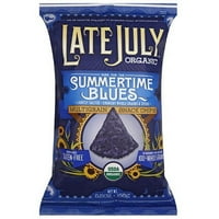 Krajem srpnja Organic Summertime Blues Multigrain Chips Chips, 5. Oz