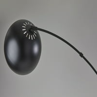 Podna svjetiljka u crnoj boji