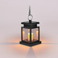 ; Solarna vanjska svjetla nadograđena svjetiljka s treperavim plamenom vanjska vodoodbojna viseća svjetla ukrasna Vanjska Rasvjeta