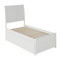 Krevet na platformi s odgovarajućim osloncem za noge s bračnim krevetom, Više boja, više veličina