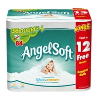 Anđeoski mekani toaletni papir, dvostruki pecivi, bonus paket