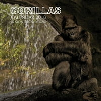 Kalendar gorila: mjesečni kalendar