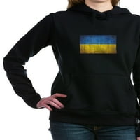 _ - Patriotska retro zastava Ukrajine u euro puloveru s kapuljačom, klasična i udobna dukserica s kapuljačom