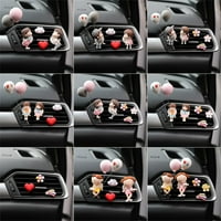 Lijep par, djevojka i dječak, Osvježivači zraka u automobilu, isječak parfema, difuzni dekor s mirisom
