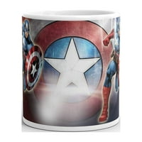 Zemlja Oz Osvetnici Endgame Kapetan Amerika dijete sin dijete superheroj jedinstvena novost čajna šalica poklon
