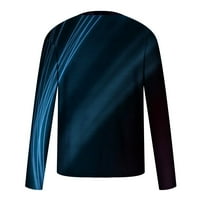 Na prodaju muške majice s puloverima s dugim rukavima s okruglim vratom, pulover, majica s printom,bluza, crna
