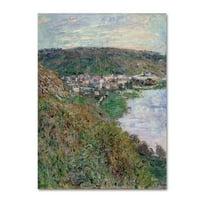 Zaštitni znak likovne umjetnosti pogled na Vetei, ulje na platnu Monet