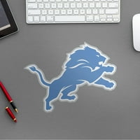 Detroit Lions s debelim glavama: logo - velika službeno licencirana uklonjiva naljepnica na zidu NFL-a