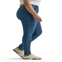 Lee® Women's Plus Ultra Lu Comfort s Fle Motion Skinny Nog Jean