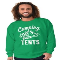 Kampiranje u šatorima zabavna majica Na otvorenom za muškarce ili žene u Sjedinjenim Državama