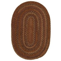 Višebojni reverzibilni tepih od vune za unutarnje prostore 6 ' 9 'ovalni 6 '9' za dnevni boravak, blagovaonicu Zlatni ovalni