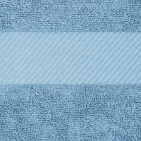 Egipatski pamučni set ručnika u zimskoj plavoj boji
