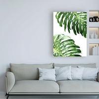 Zaštitni znak likovna umjetnost 'Double Philodendron' platno umjetnost Lexie Gree