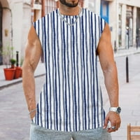 Muška proljetno-ljetna majica bez rukava s printom Havaji za slobodno vrijeme, Sport i fitness