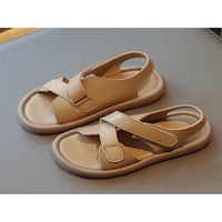 Cipele za plažu za djevojčice i dječake; ljetne sandale s otvorenim prstima s remenom za gležanj; ravne sandale; 13-inčne moderne
