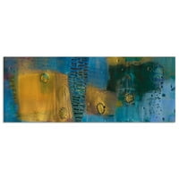 Frameless slobodno plutajuća ploča od kaljenog stakla, grafička zidna umjetnost, 63 24 0.2